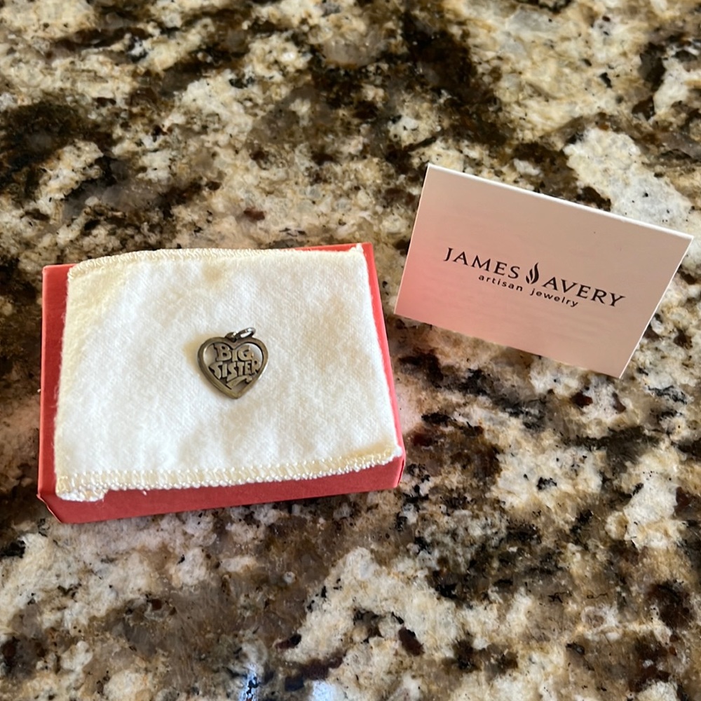 James Avery  big sister charm bracelet charm